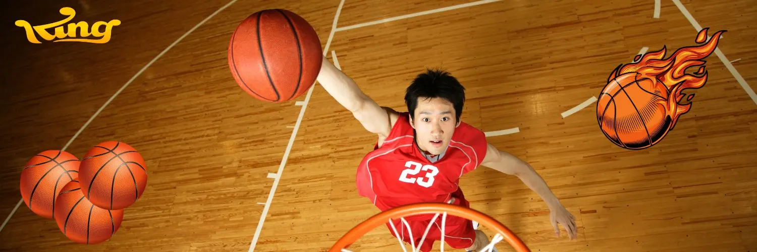 King Exchange Player slam dunk basketball Banner